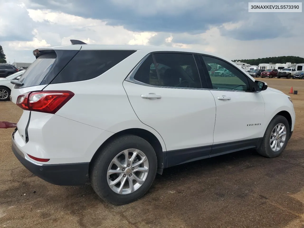 2020 Chevrolet Equinox Lt VIN: 3GNAXKEV2LS573390 Lot: 69623774