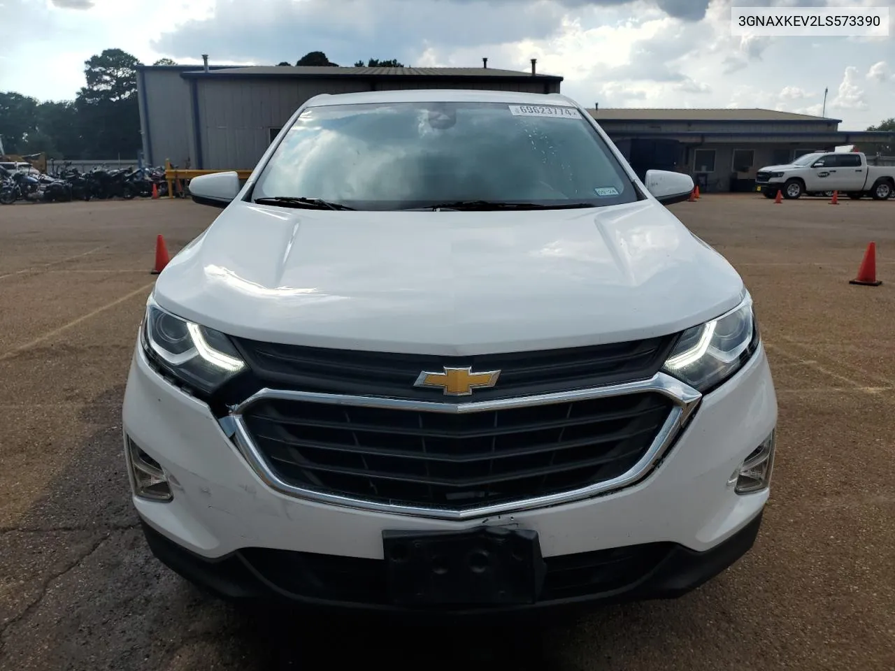 2020 Chevrolet Equinox Lt VIN: 3GNAXKEV2LS573390 Lot: 69623774