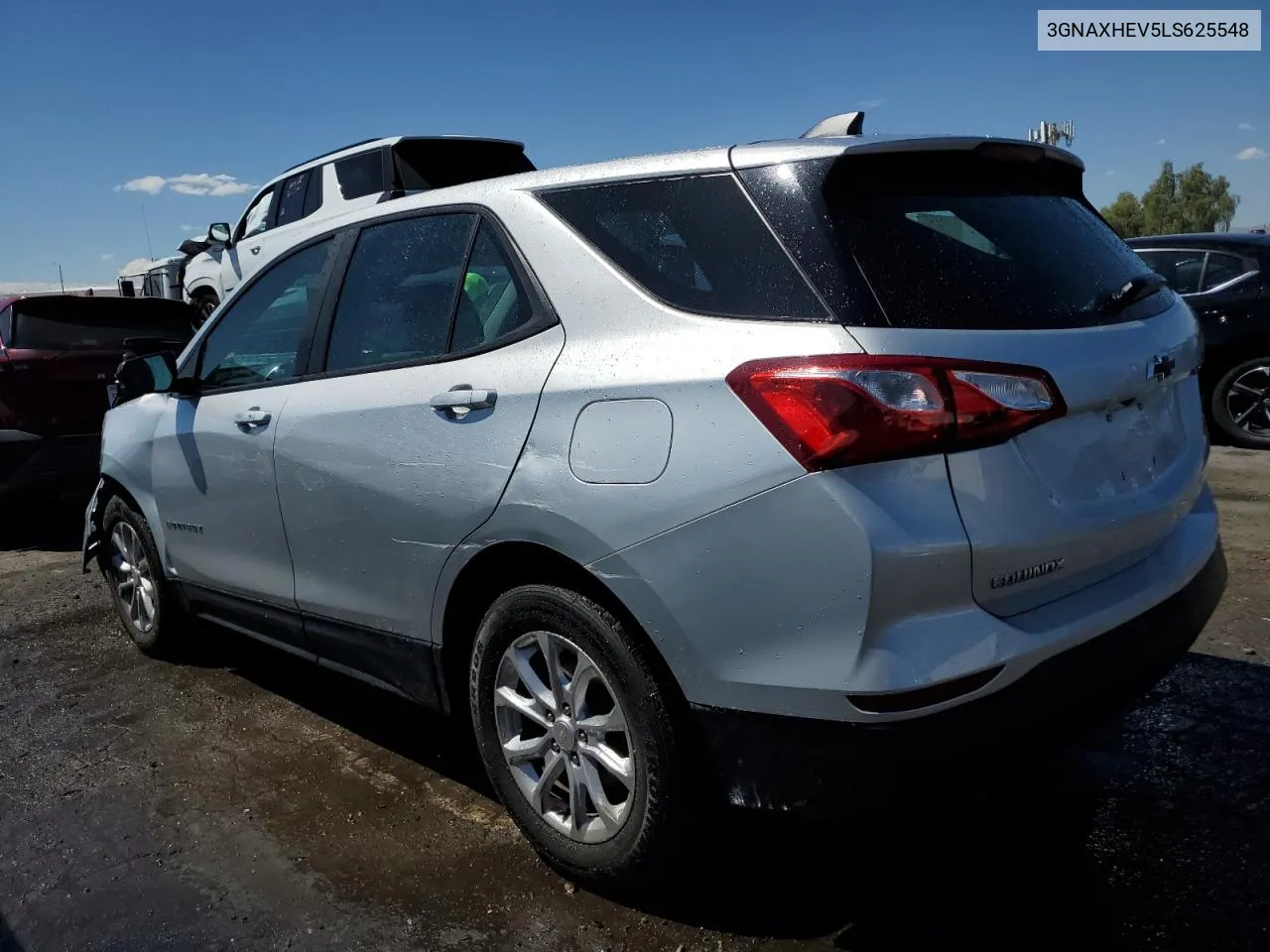 2020 Chevrolet Equinox Ls VIN: 3GNAXHEV5LS625548 Lot: 69645734