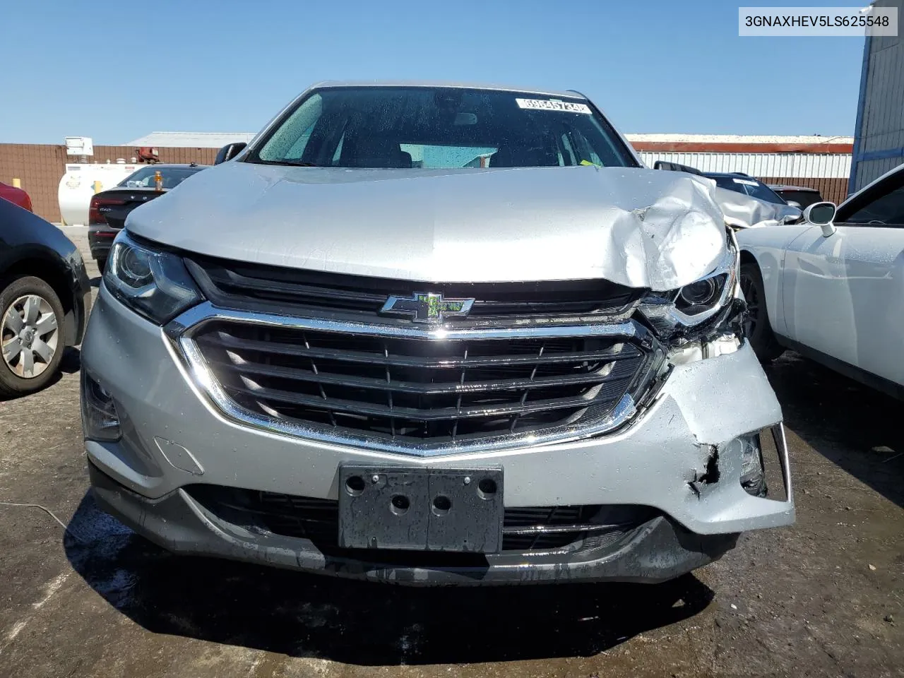 2020 Chevrolet Equinox Ls VIN: 3GNAXHEV5LS625548 Lot: 69645734