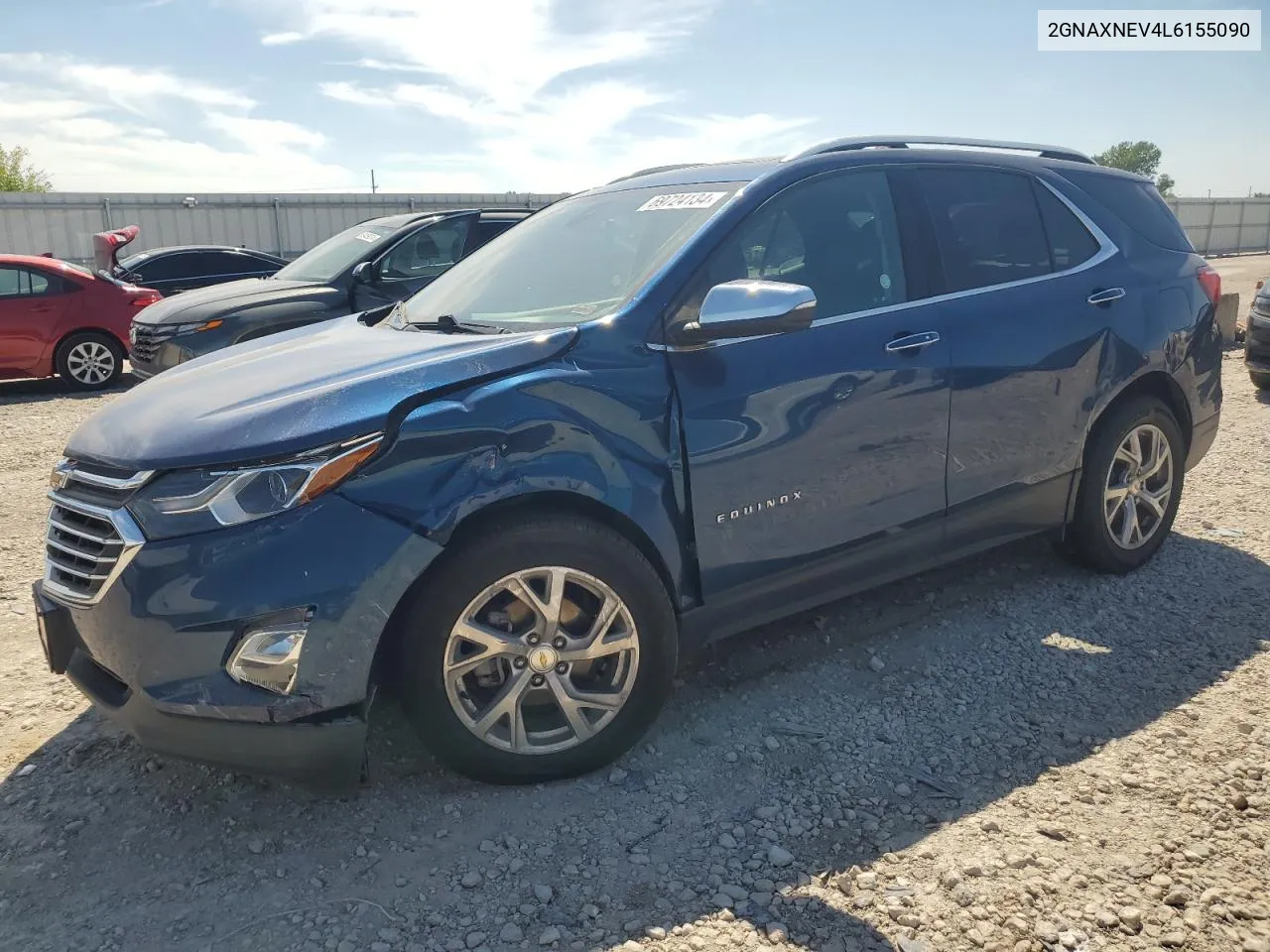 2020 Chevrolet Equinox Premier VIN: 2GNAXNEV4L6155090 Lot: 69724134