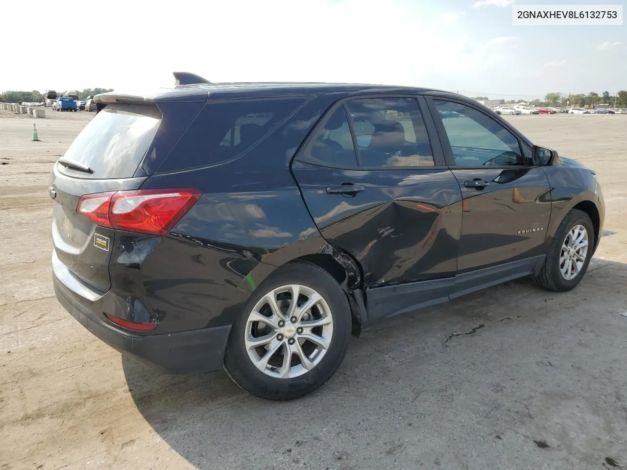 2020 Chevrolet Equinox Ls VIN: 2GNAXHEV8L6132753 Lot: 69791674