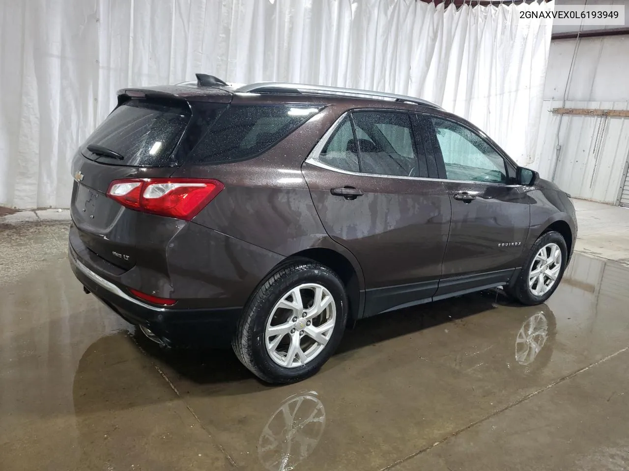 2020 Chevrolet Equinox Lt VIN: 2GNAXVEX0L6193949 Lot: 69941654