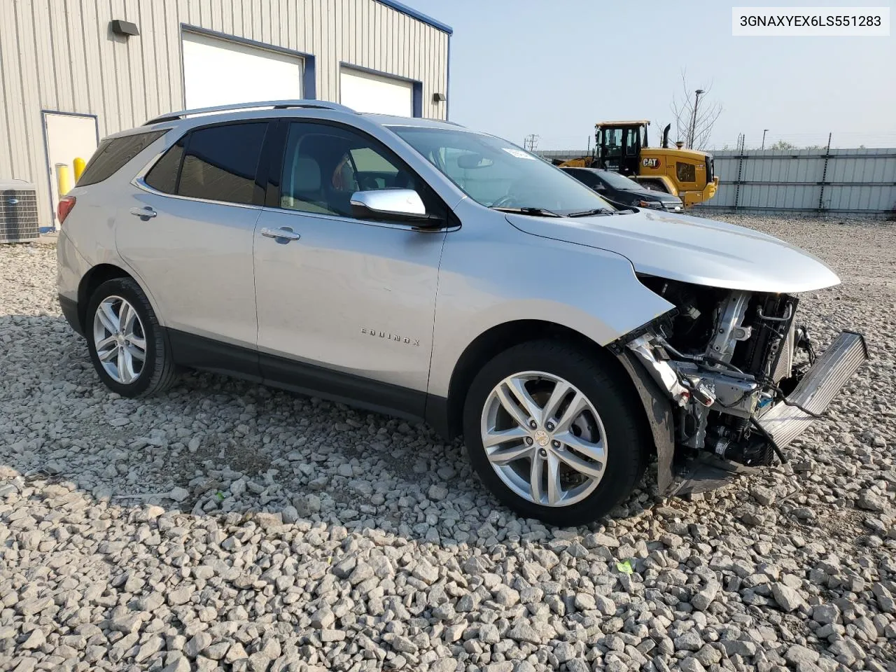 2020 Chevrolet Equinox Premier VIN: 3GNAXYEX6LS551283 Lot: 69994294