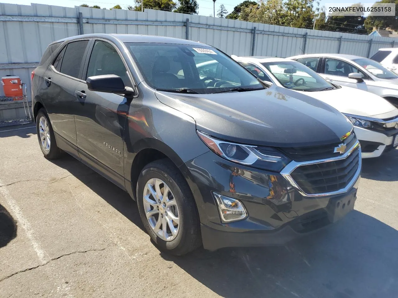 2020 Chevrolet Equinox VIN: 2GNAXFEV0L6255158 Lot: 70009404