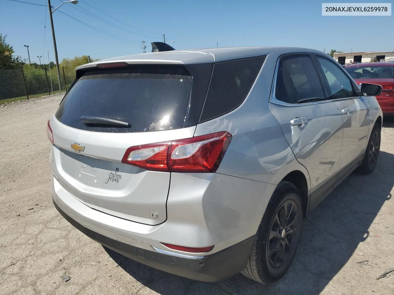 2020 Chevrolet Equinox Lt VIN: 2GNAXJEVXL6259978 Lot: 70187934