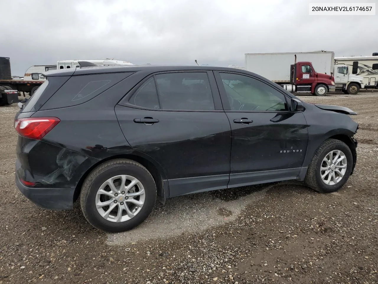 2020 Chevrolet Equinox Ls VIN: 2GNAXHEV2L6174657 Lot: 70242414