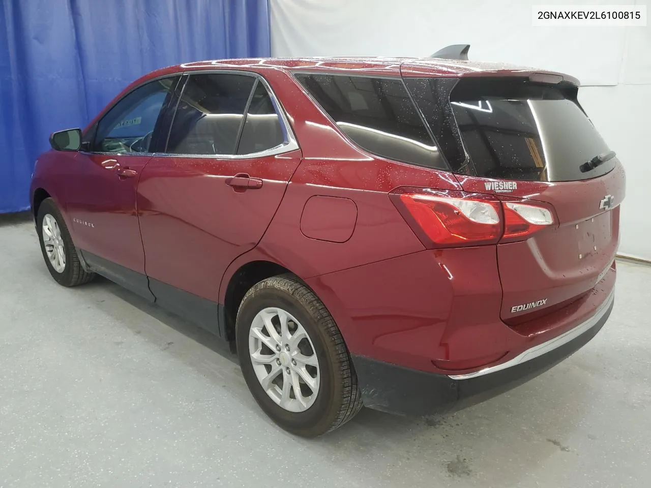 2020 Chevrolet Equinox Lt VIN: 2GNAXKEV2L6100815 Lot: 70314874