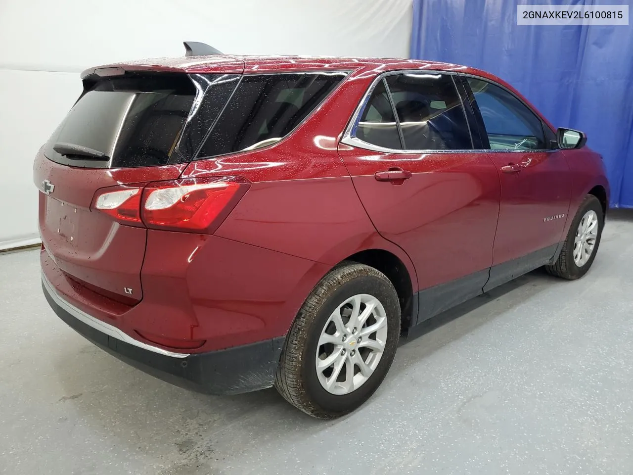 2020 Chevrolet Equinox Lt VIN: 2GNAXKEV2L6100815 Lot: 70314874