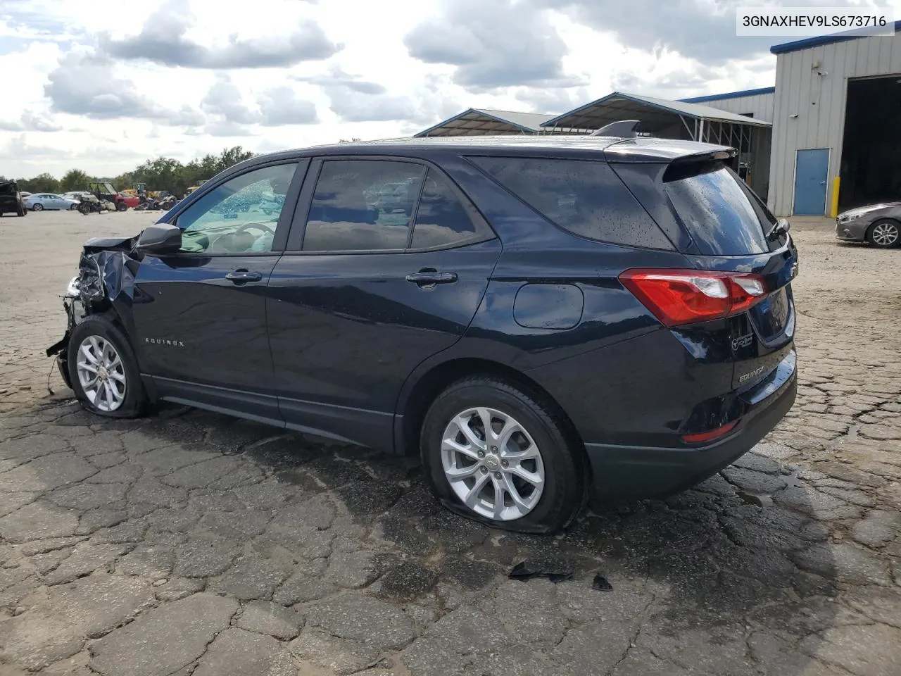 2020 Chevrolet Equinox Ls VIN: 3GNAXHEV9LS673716 Lot: 70454834