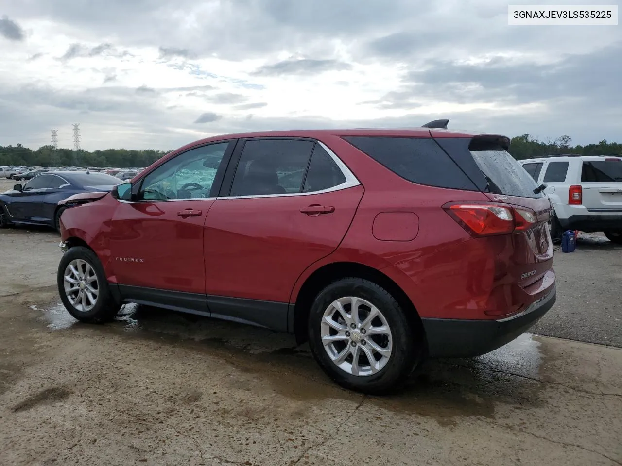 2020 Chevrolet Equinox Lt VIN: 3GNAXJEV3LS535225 Lot: 70457124