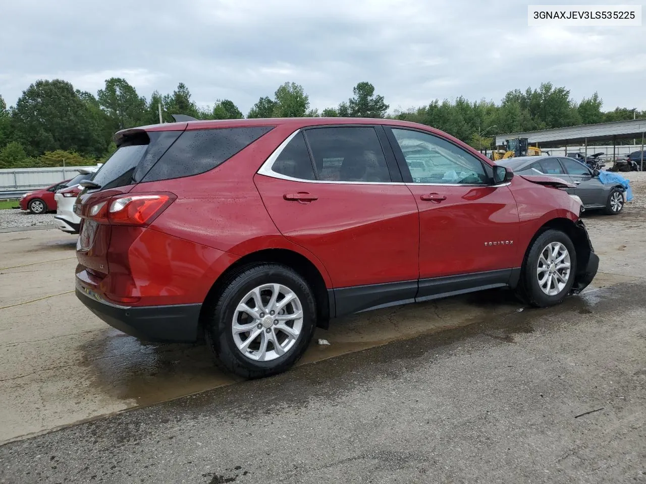 2020 Chevrolet Equinox Lt VIN: 3GNAXJEV3LS535225 Lot: 70457124