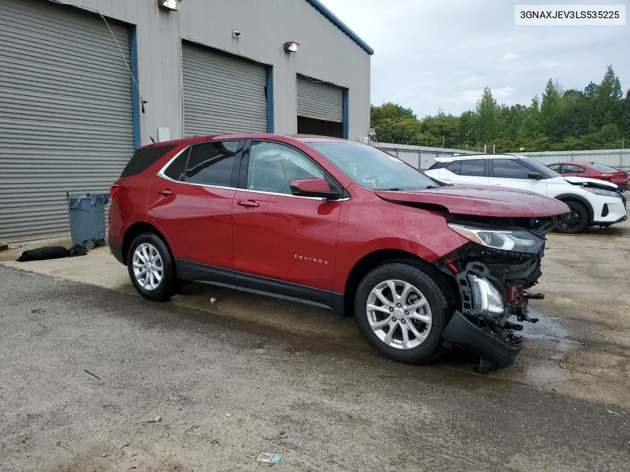 2020 Chevrolet Equinox Lt VIN: 3GNAXJEV3LS535225 Lot: 70457124