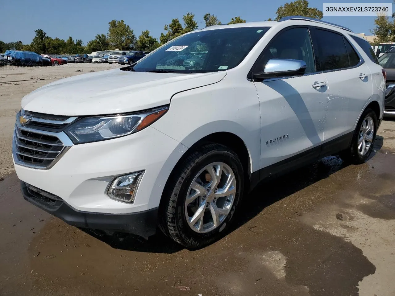 2020 Chevrolet Equinox Premier VIN: 3GNAXXEV2LS723740 Lot: 70484324