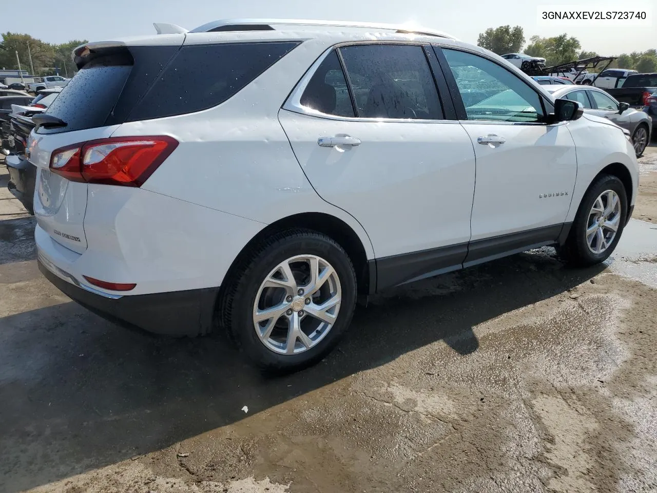 2020 Chevrolet Equinox Premier VIN: 3GNAXXEV2LS723740 Lot: 70484324