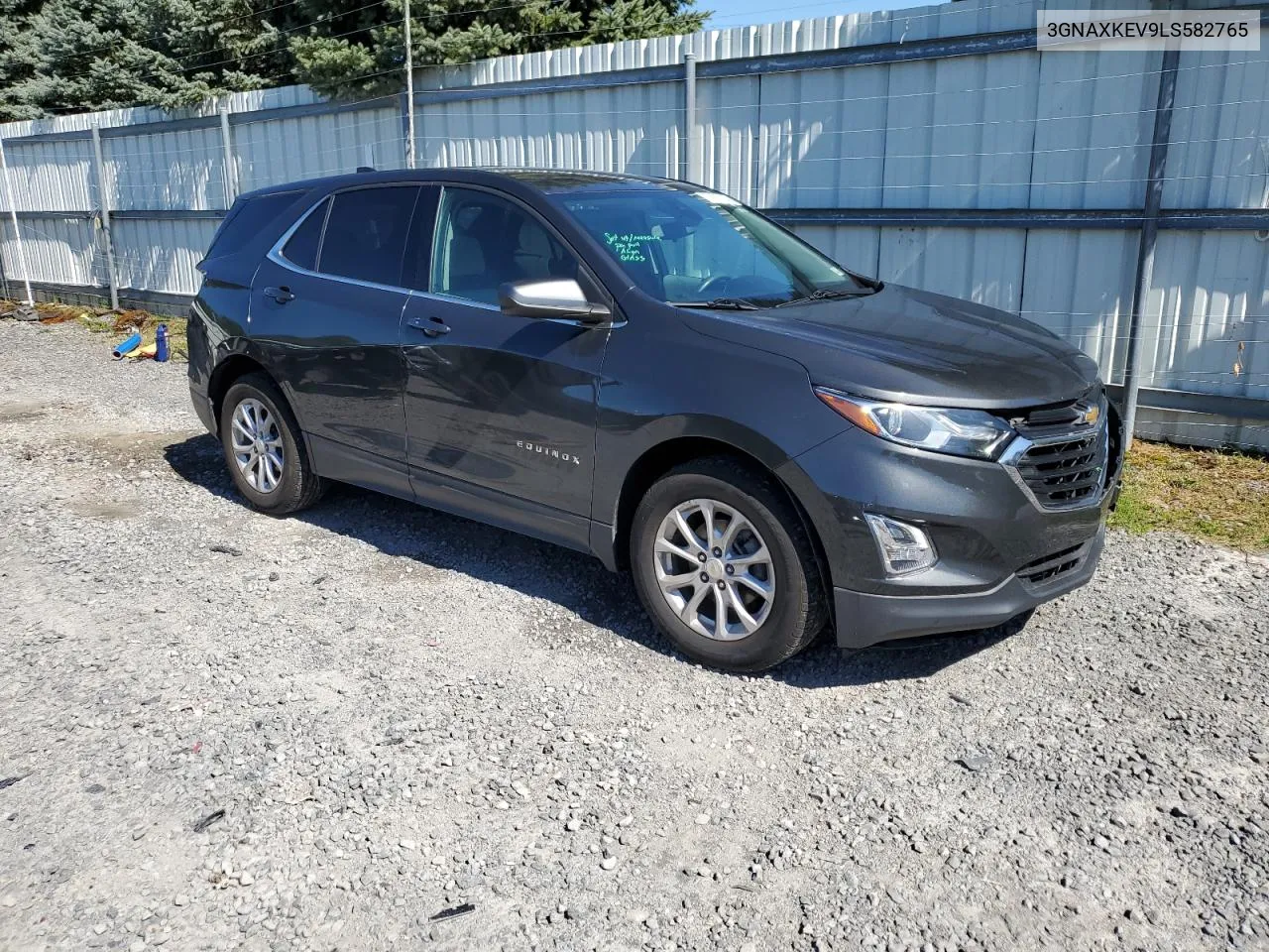 2020 Chevrolet Equinox Lt VIN: 3GNAXKEV9LS582765 Lot: 70583134