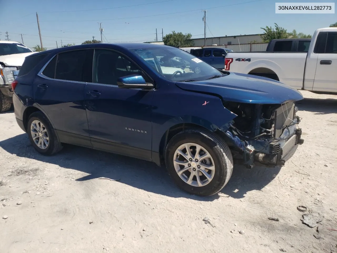 2020 Chevrolet Equinox Lt VIN: 3GNAXKEV6LL282773 Lot: 70591144