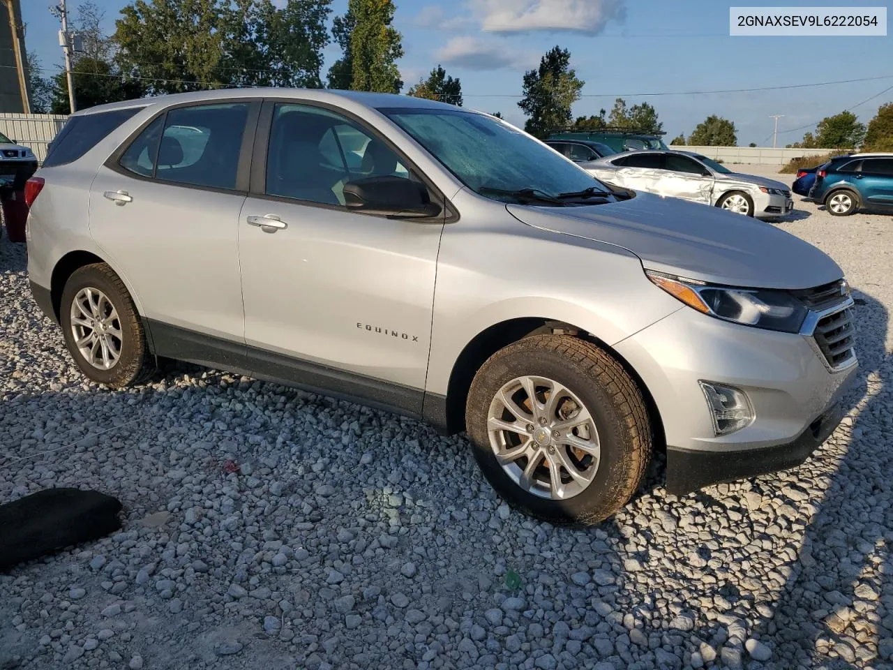 2020 Chevrolet Equinox Ls VIN: 2GNAXSEV9L6222054 Lot: 70591174