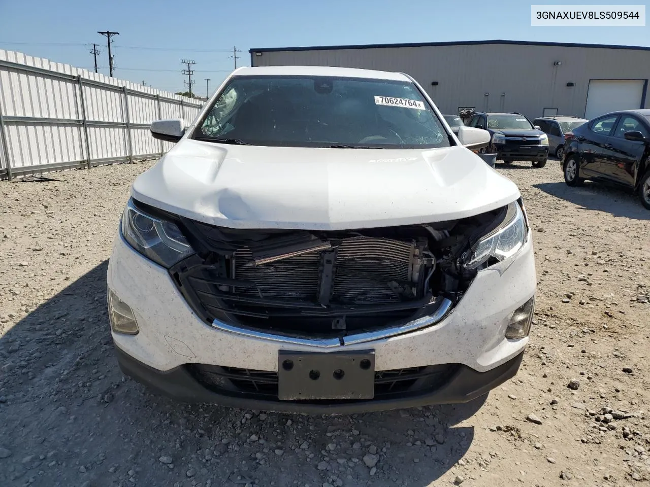 2020 Chevrolet Equinox Lt VIN: 3GNAXUEV8LS509544 Lot: 70624764