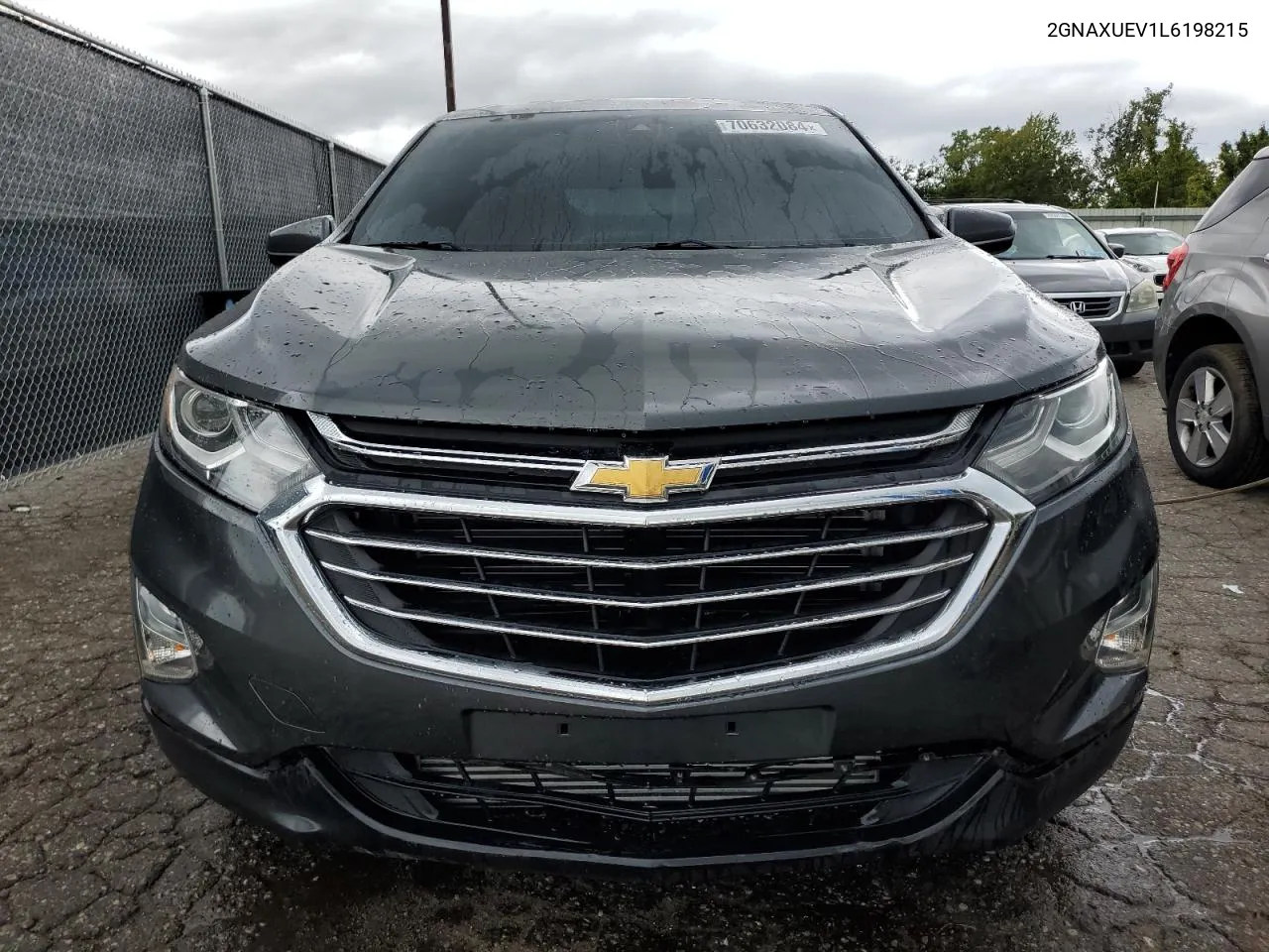 2020 Chevrolet Equinox Lt VIN: 2GNAXUEV1L6198215 Lot: 70632084