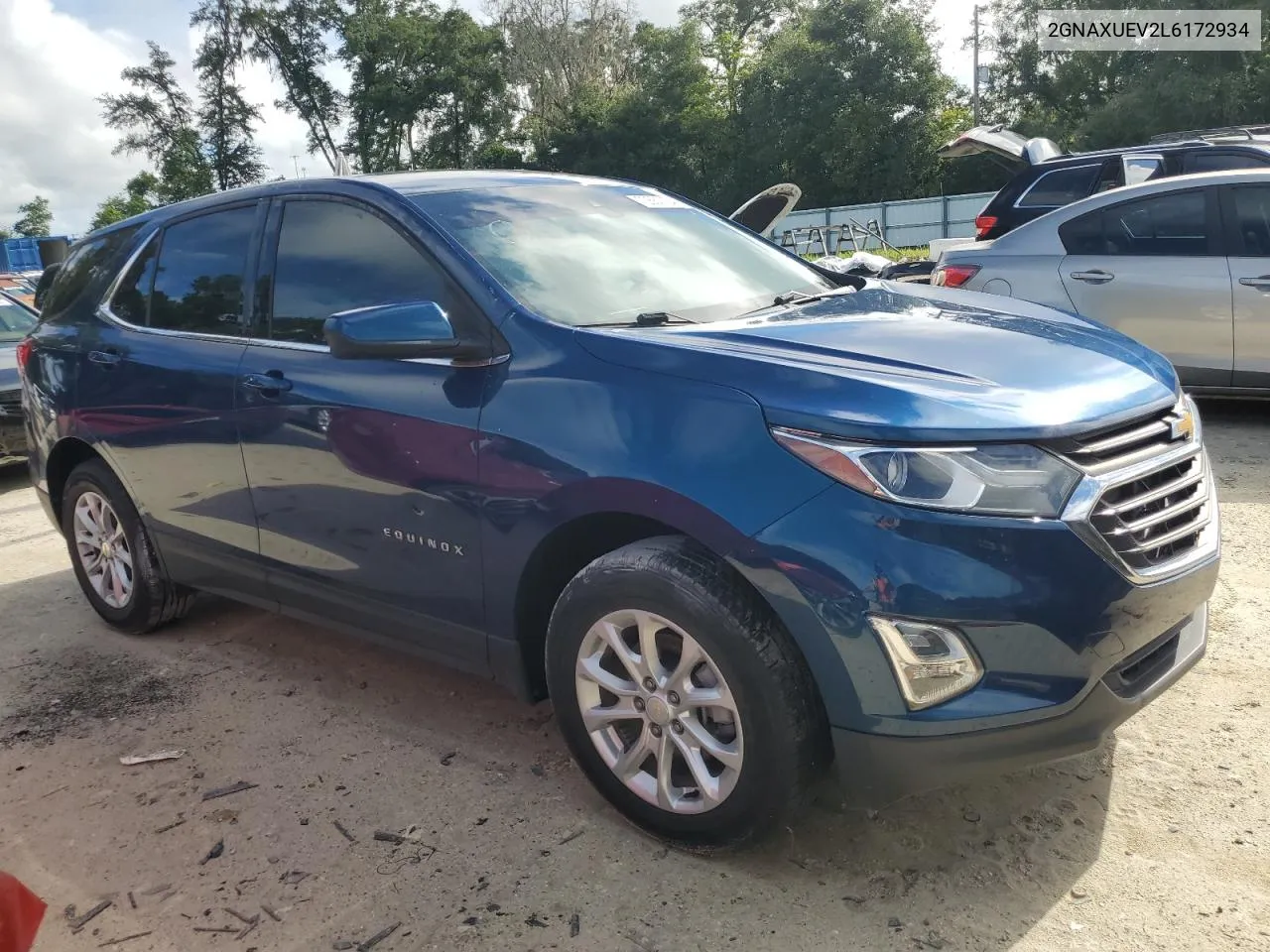 2020 Chevrolet Equinox Lt VIN: 2GNAXUEV2L6172934 Lot: 70661734