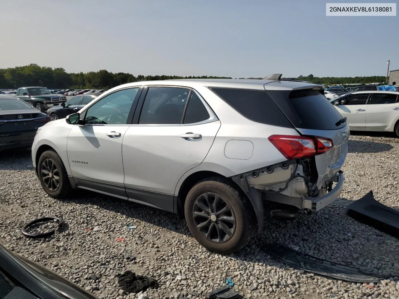 2020 Chevrolet Equinox Lt VIN: 2GNAXKEV8L6138081 Lot: 70668394