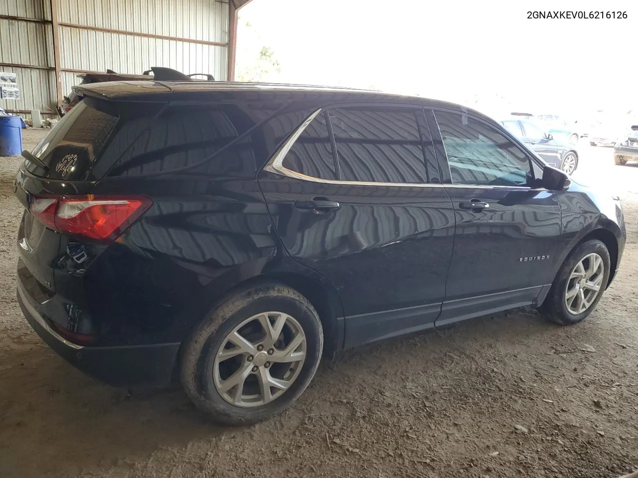 2020 Chevrolet Equinox Lt VIN: 2GNAXKEV0L6216126 Lot: 70711484