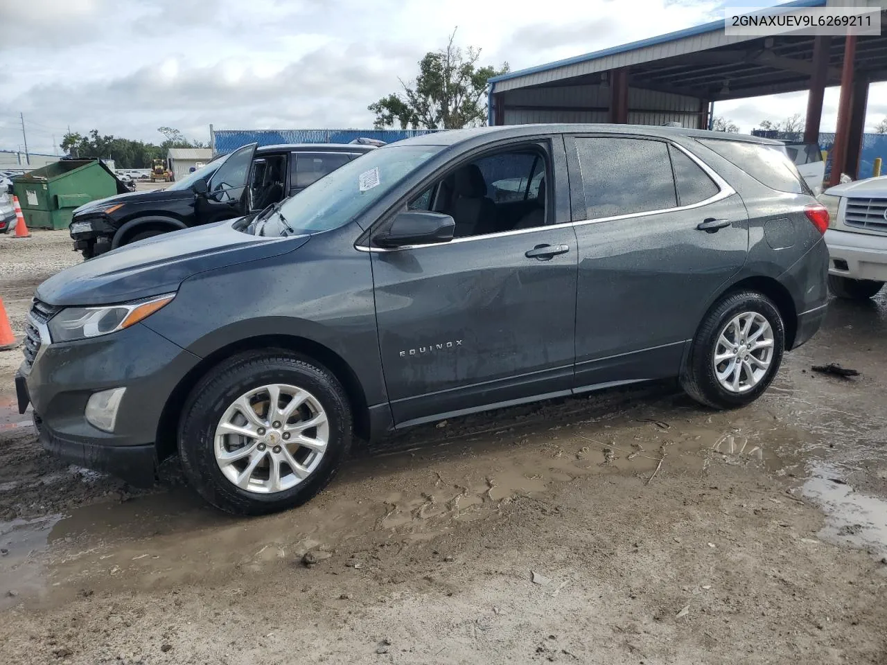 2020 Chevrolet Equinox Lt VIN: 2GNAXUEV9L6269211 Lot: 70792324