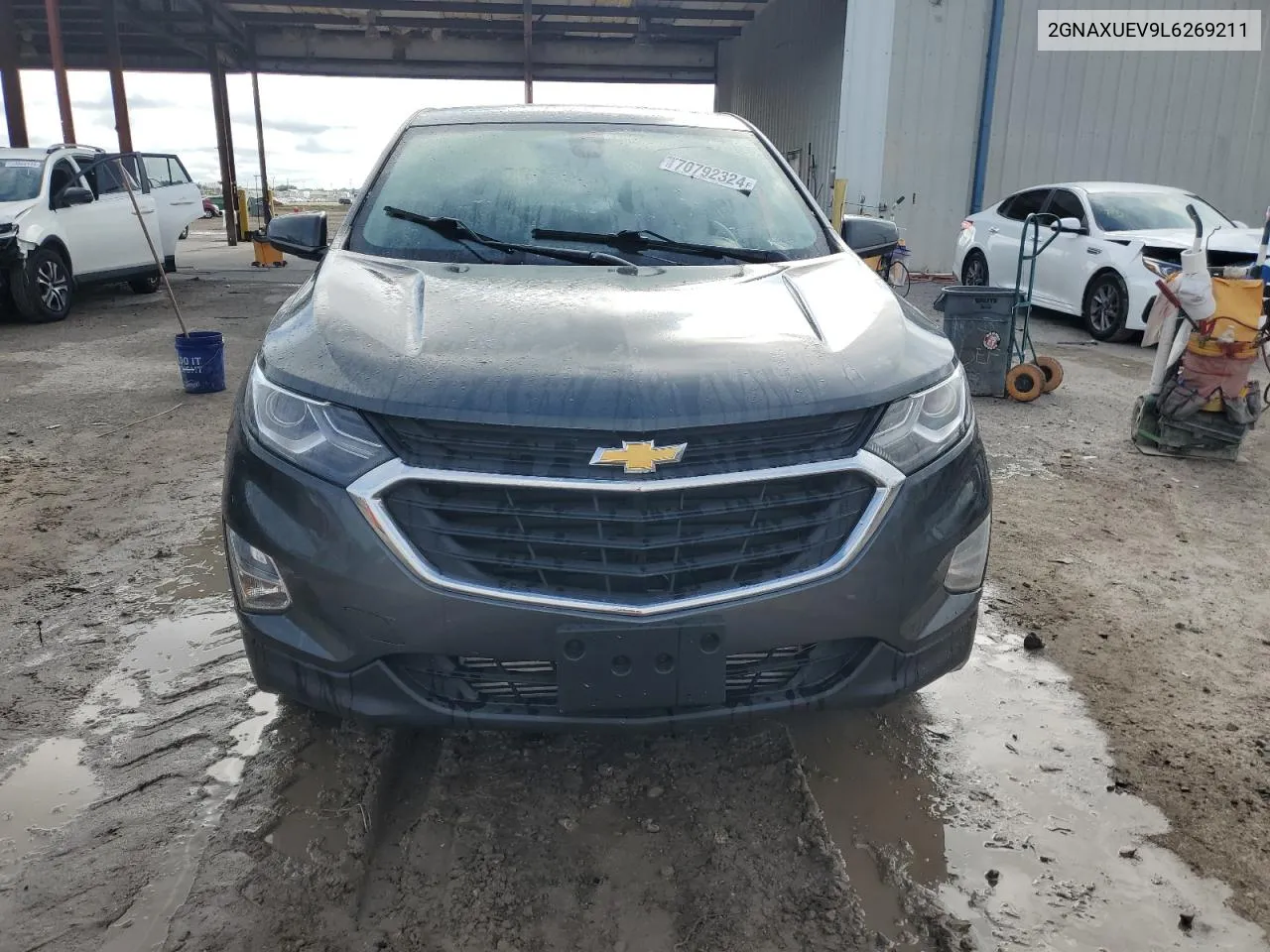 2020 Chevrolet Equinox Lt VIN: 2GNAXUEV9L6269211 Lot: 70792324