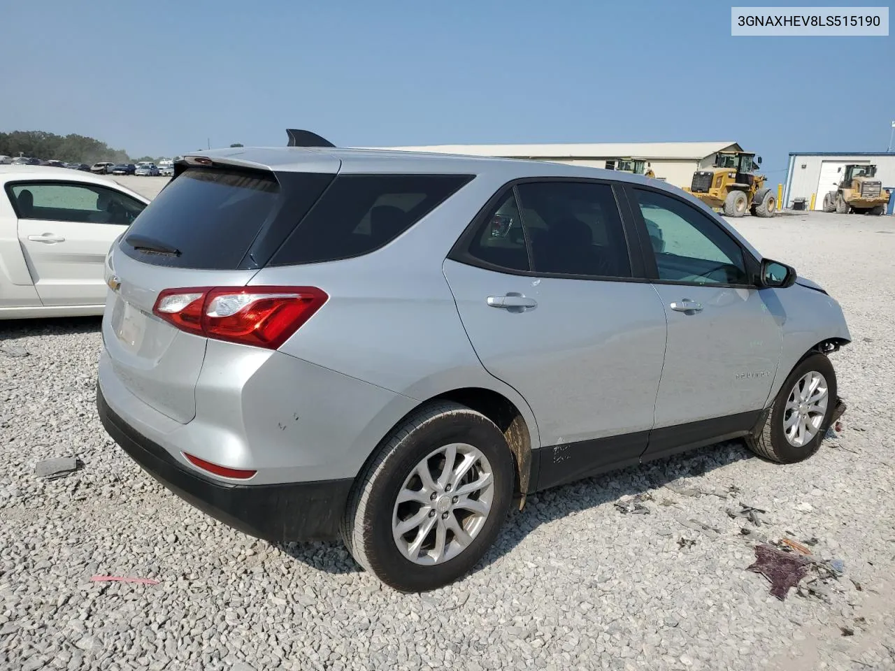 2020 Chevrolet Equinox Ls VIN: 3GNAXHEV8LS515190 Lot: 70799644