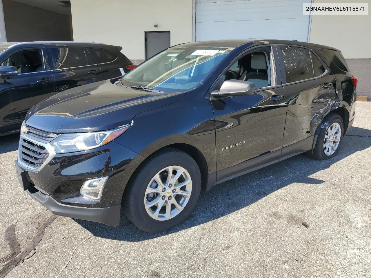 2020 Chevrolet Equinox Ls VIN: 2GNAXHEV6L6115871 Lot: 70813524