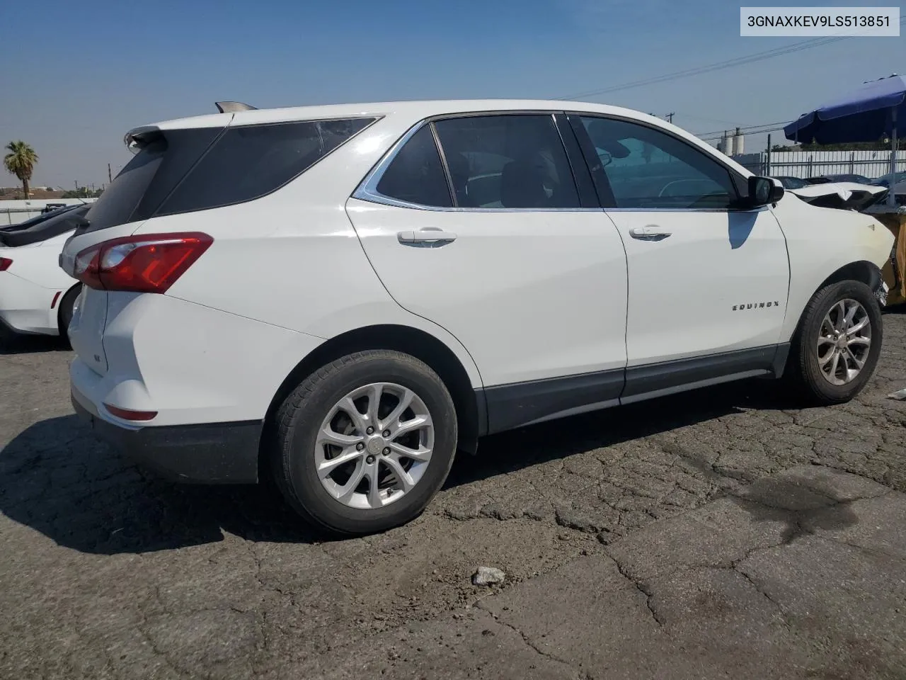 2020 Chevrolet Equinox Lt VIN: 3GNAXKEV9LS513851 Lot: 70820504