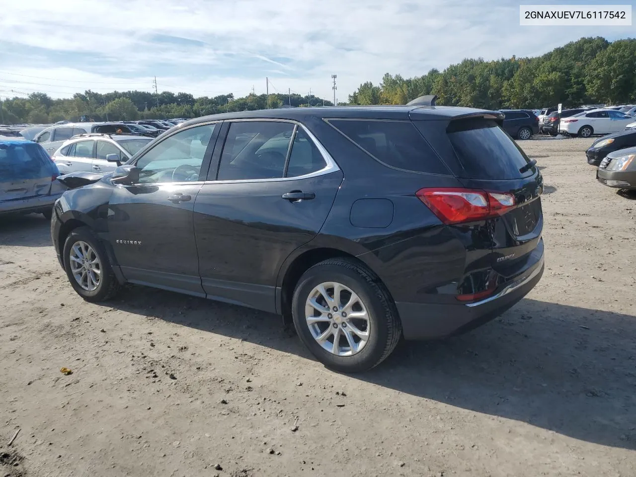 2020 Chevrolet Equinox Lt VIN: 2GNAXUEV7L6117542 Lot: 70844844