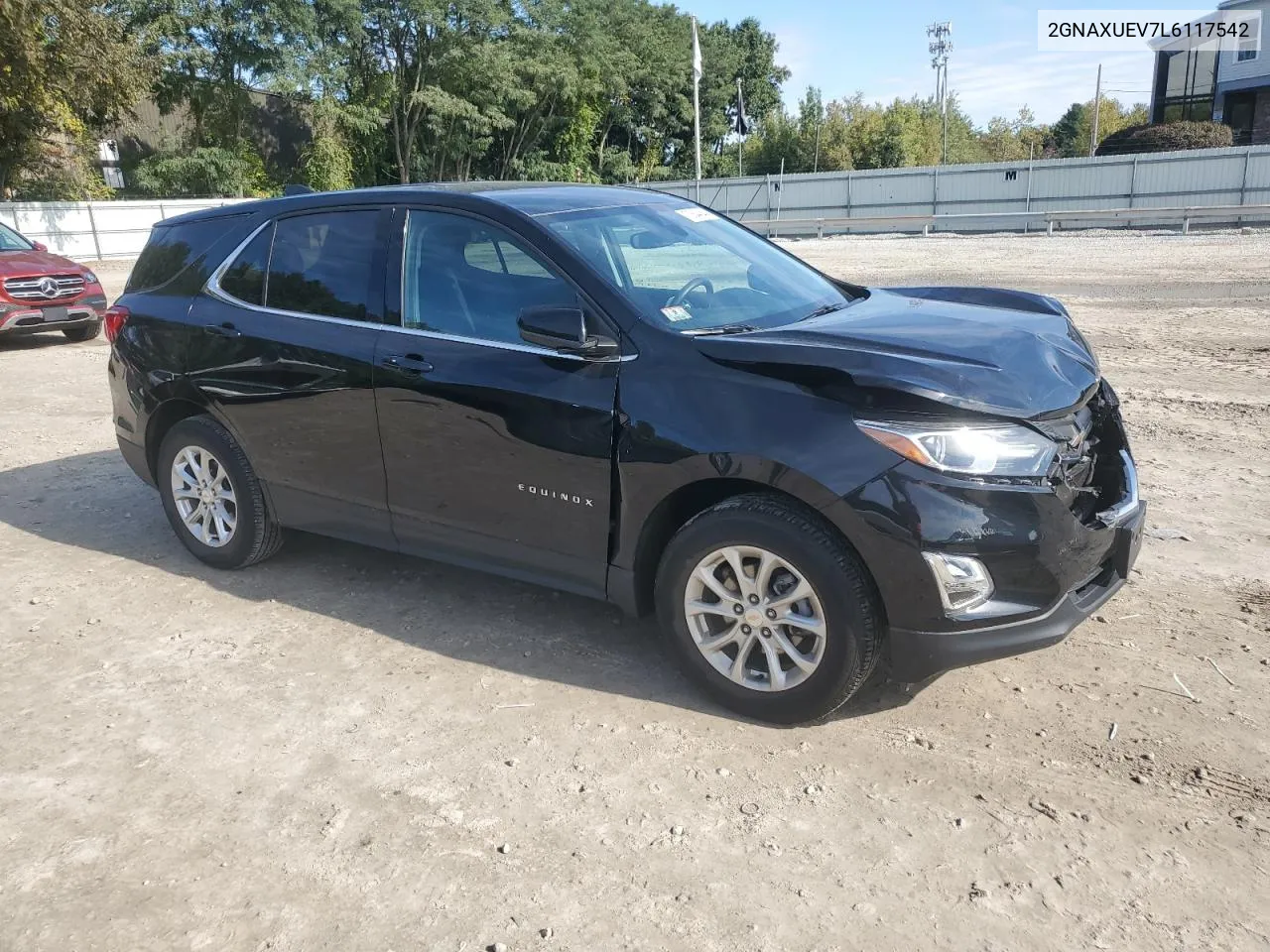 2020 Chevrolet Equinox Lt VIN: 2GNAXUEV7L6117542 Lot: 70844844