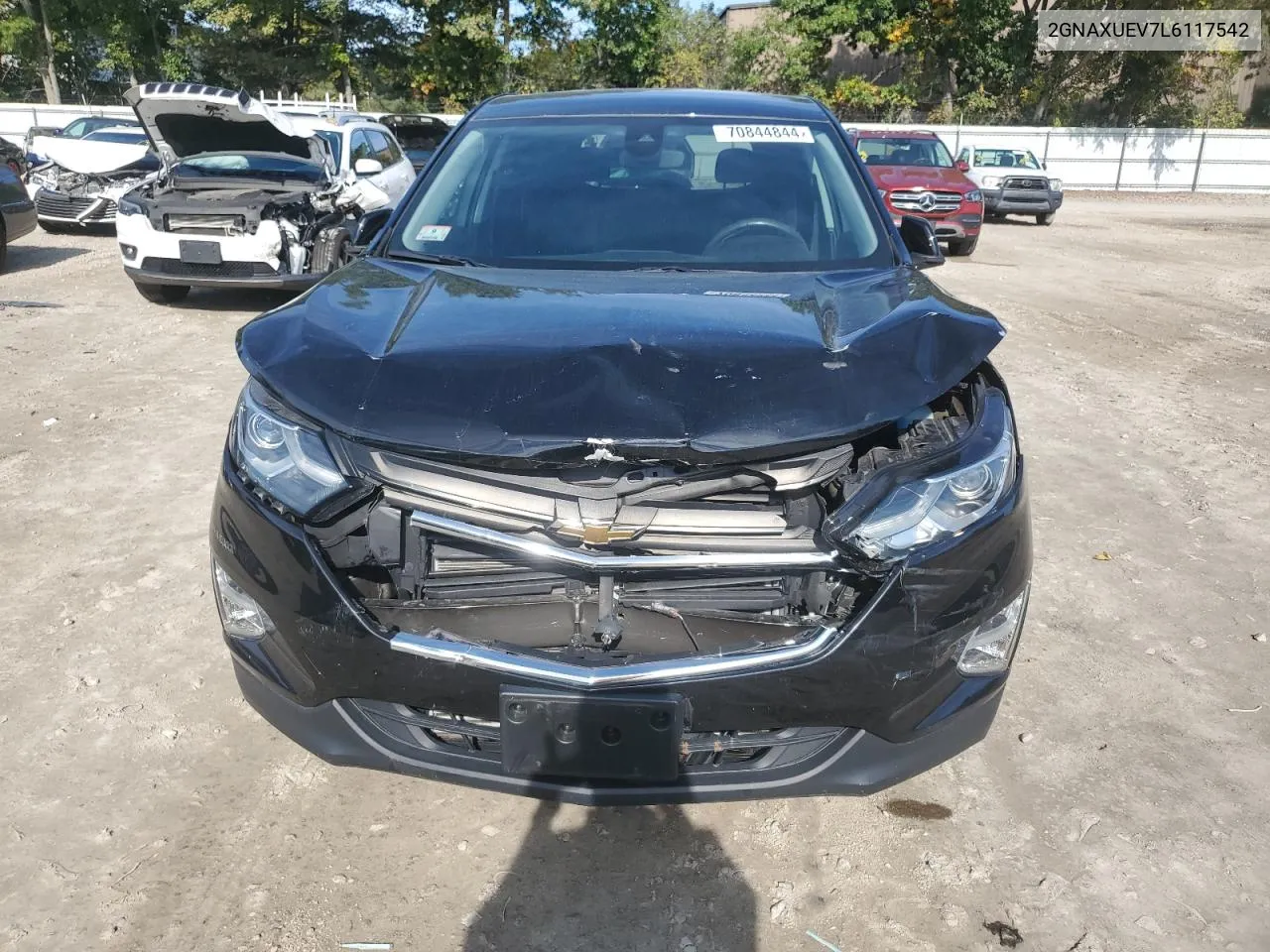 2020 Chevrolet Equinox Lt VIN: 2GNAXUEV7L6117542 Lot: 70844844