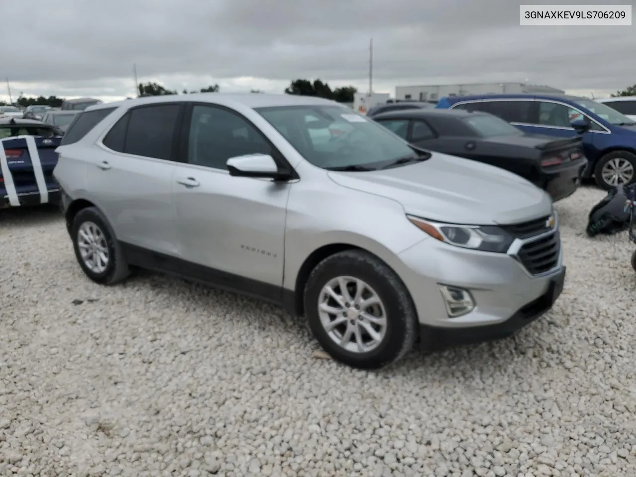 2020 Chevrolet Equinox Lt VIN: 3GNAXKEV9LS706209 Lot: 70891874