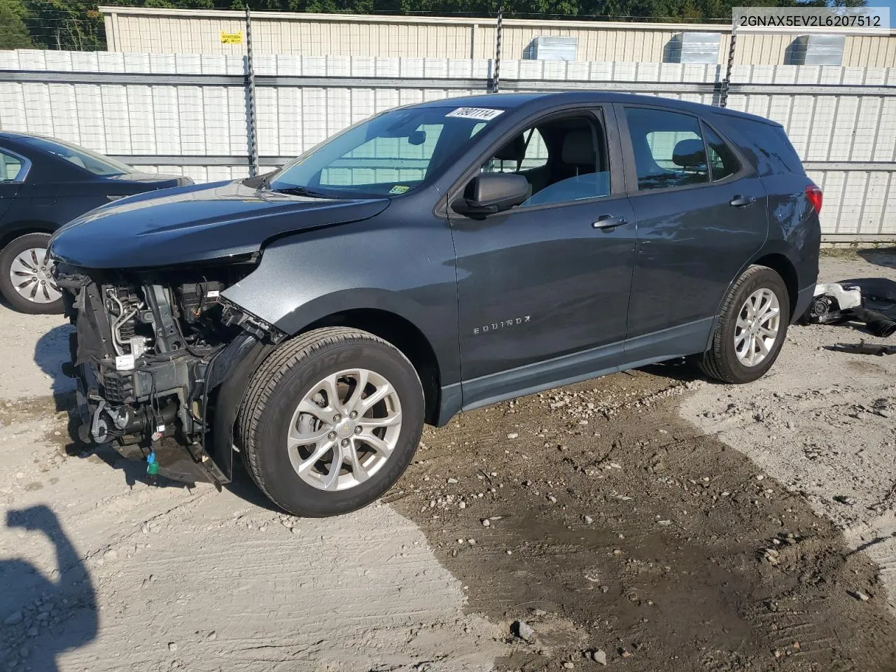 2020 Chevrolet Equinox VIN: 2GNAX5EV2L6207512 Lot: 70901114