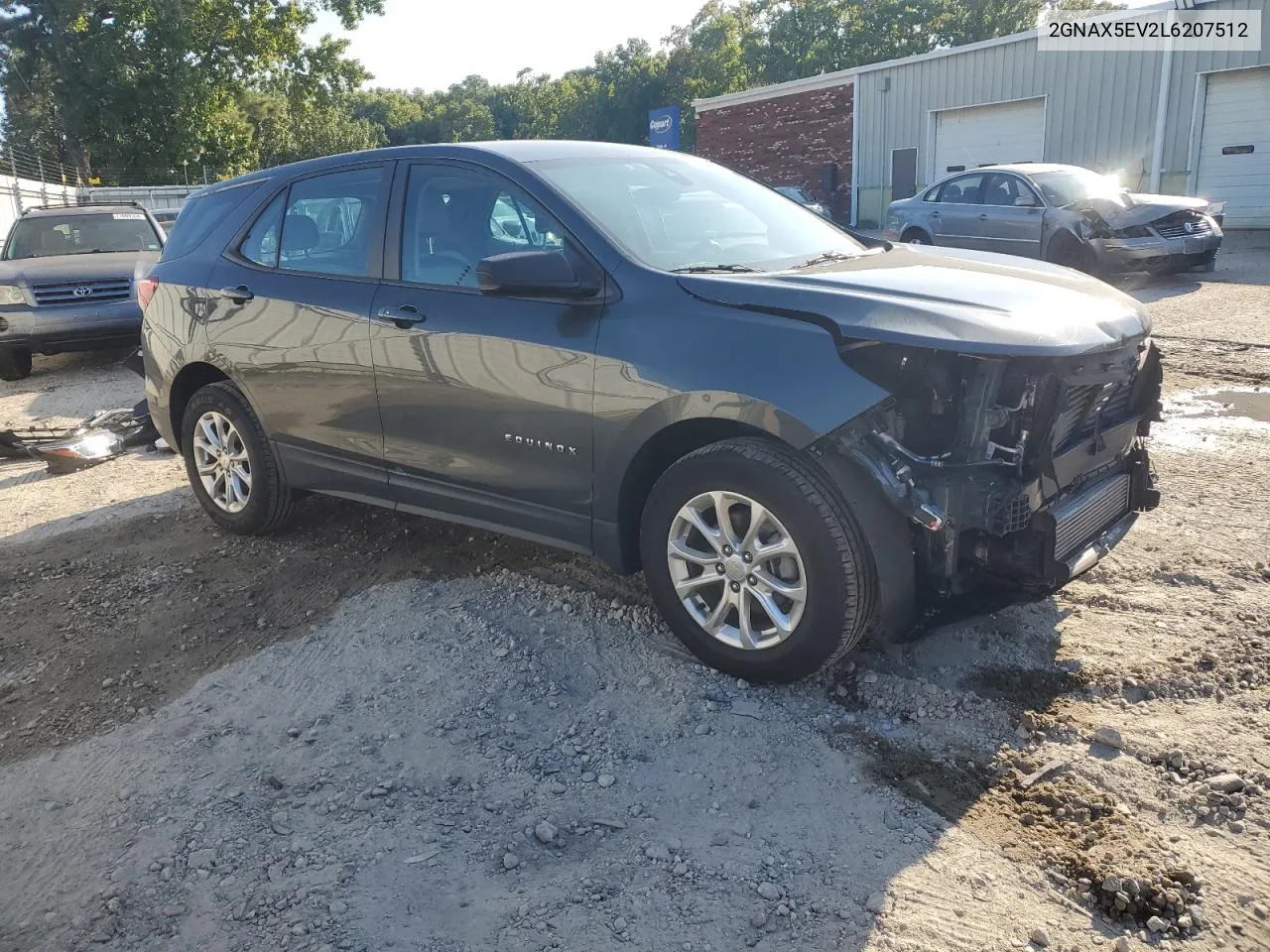 2020 Chevrolet Equinox VIN: 2GNAX5EV2L6207512 Lot: 70901114