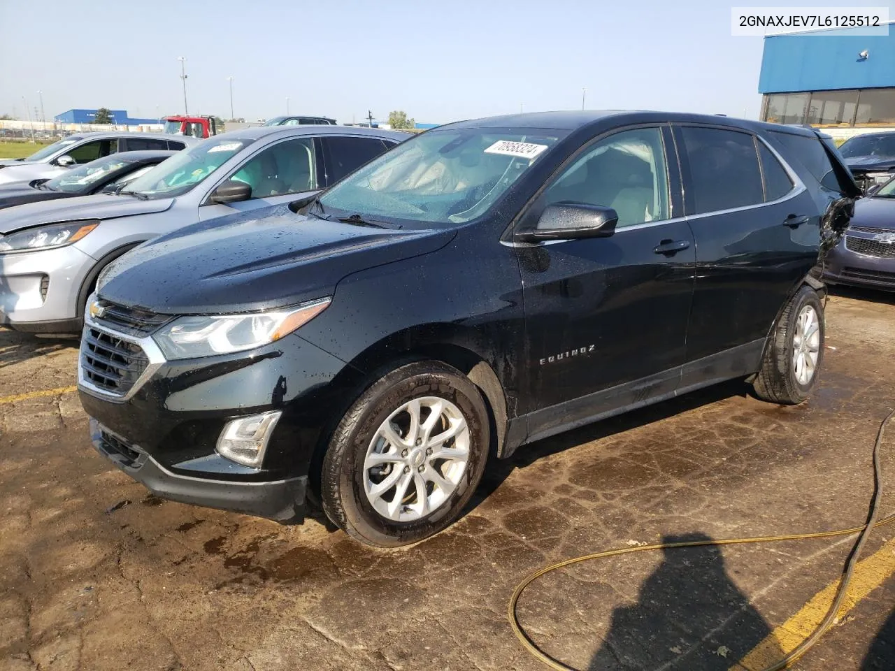 2020 Chevrolet Equinox Lt VIN: 2GNAXJEV7L6125512 Lot: 70958324