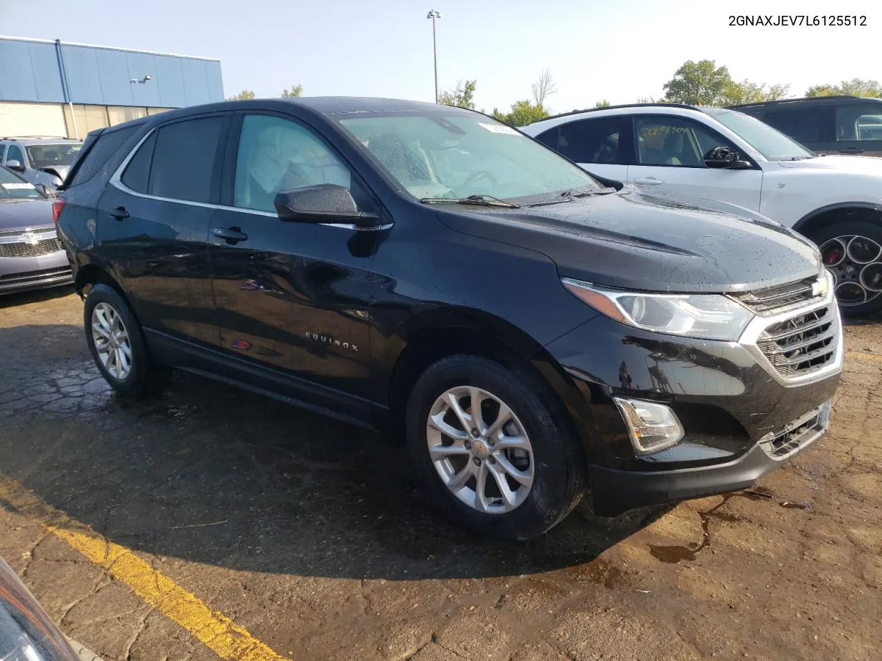 2020 Chevrolet Equinox Lt VIN: 2GNAXJEV7L6125512 Lot: 70958324