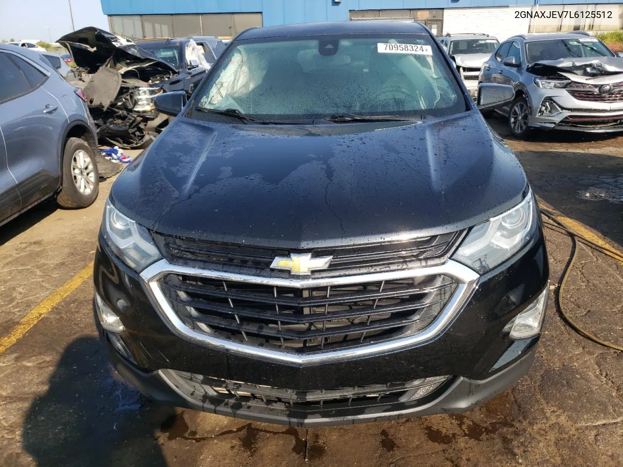 2020 Chevrolet Equinox Lt VIN: 2GNAXJEV7L6125512 Lot: 70958324