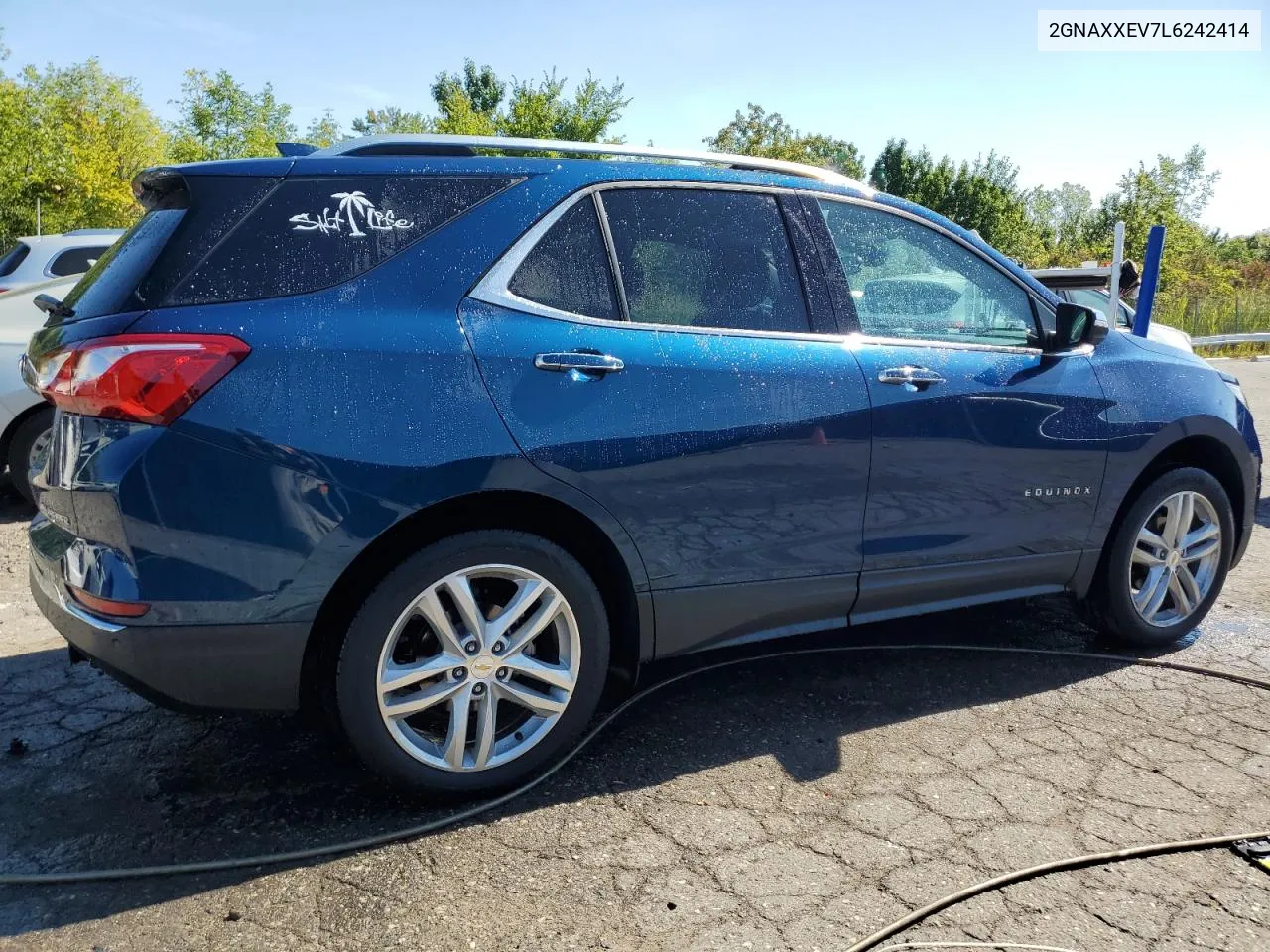 2020 Chevrolet Equinox Premier VIN: 2GNAXXEV7L6242414 Lot: 70958694