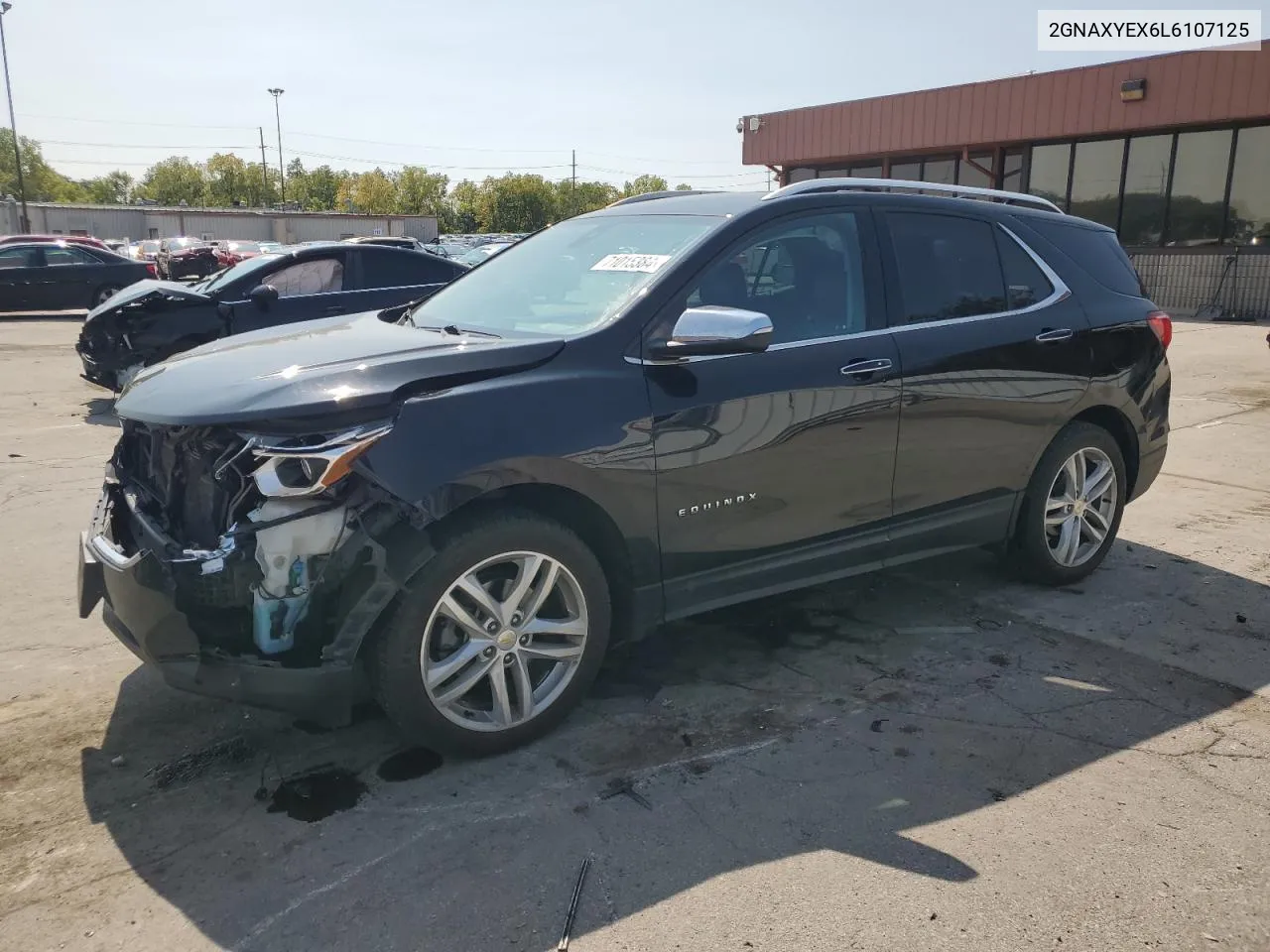 2020 Chevrolet Equinox Premier VIN: 2GNAXYEX6L6107125 Lot: 71015384