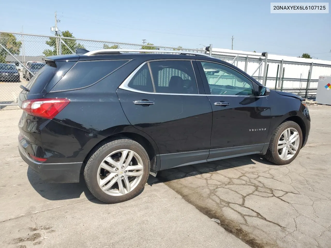 2020 Chevrolet Equinox Premier VIN: 2GNAXYEX6L6107125 Lot: 71015384