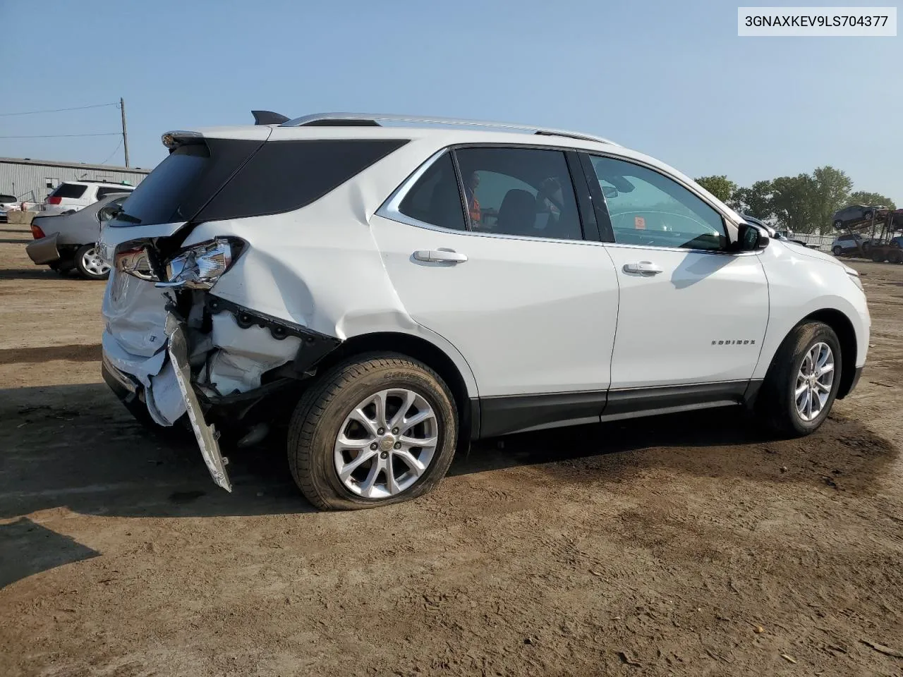 2020 Chevrolet Equinox Lt VIN: 3GNAXKEV9LS704377 Lot: 71023004