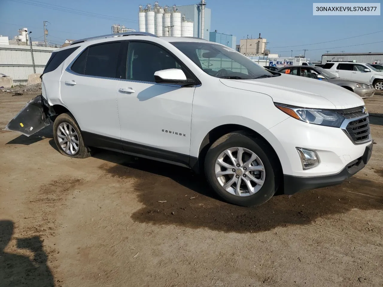 2020 Chevrolet Equinox Lt VIN: 3GNAXKEV9LS704377 Lot: 71023004