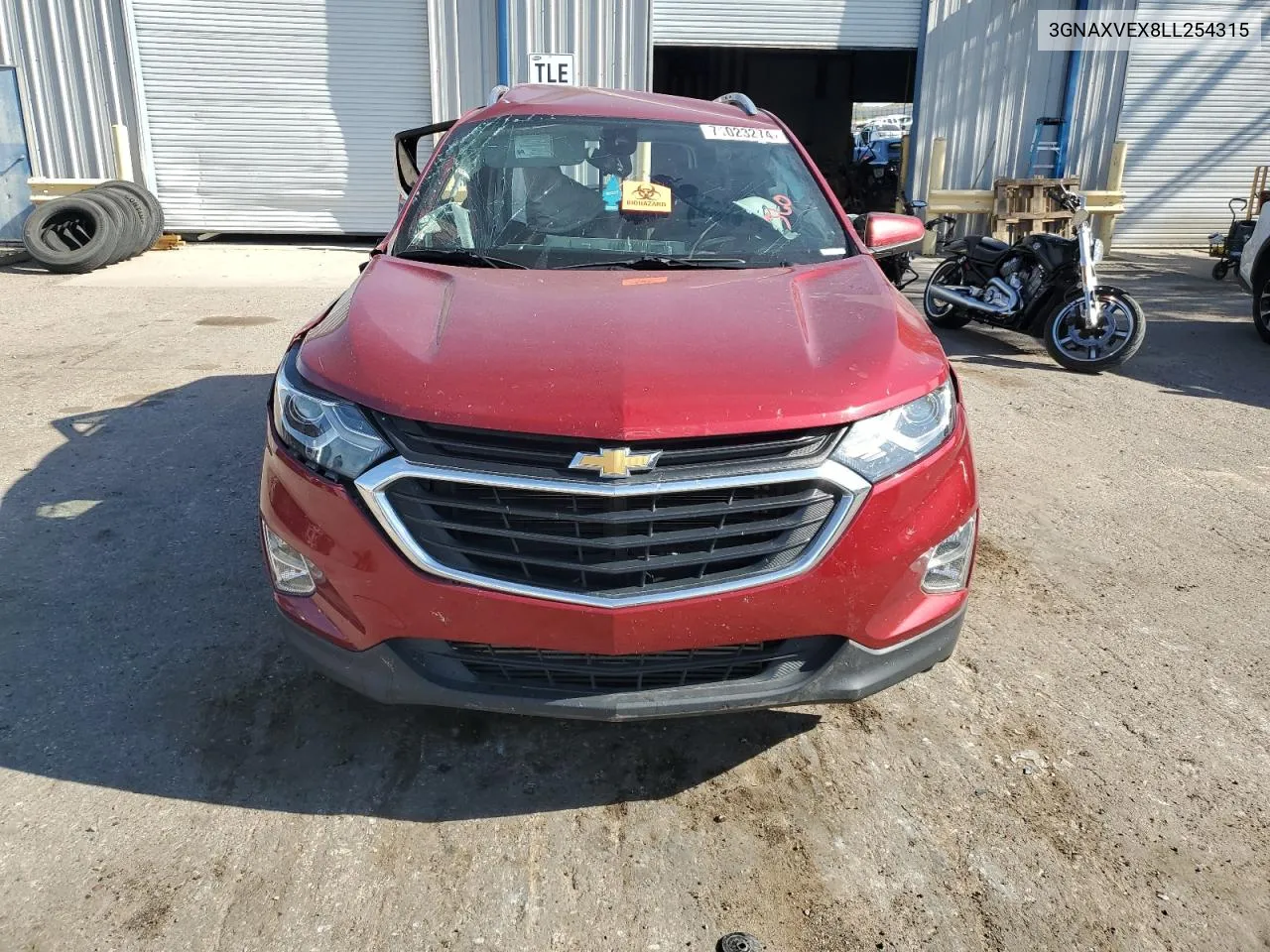 3GNAXVEX8LL254315 2020 Chevrolet Equinox Lt