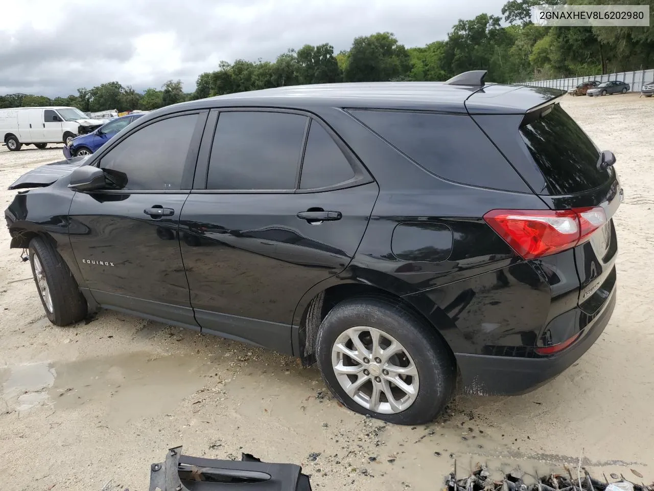 2020 Chevrolet Equinox Ls VIN: 2GNAXHEV8L6202980 Lot: 71051684