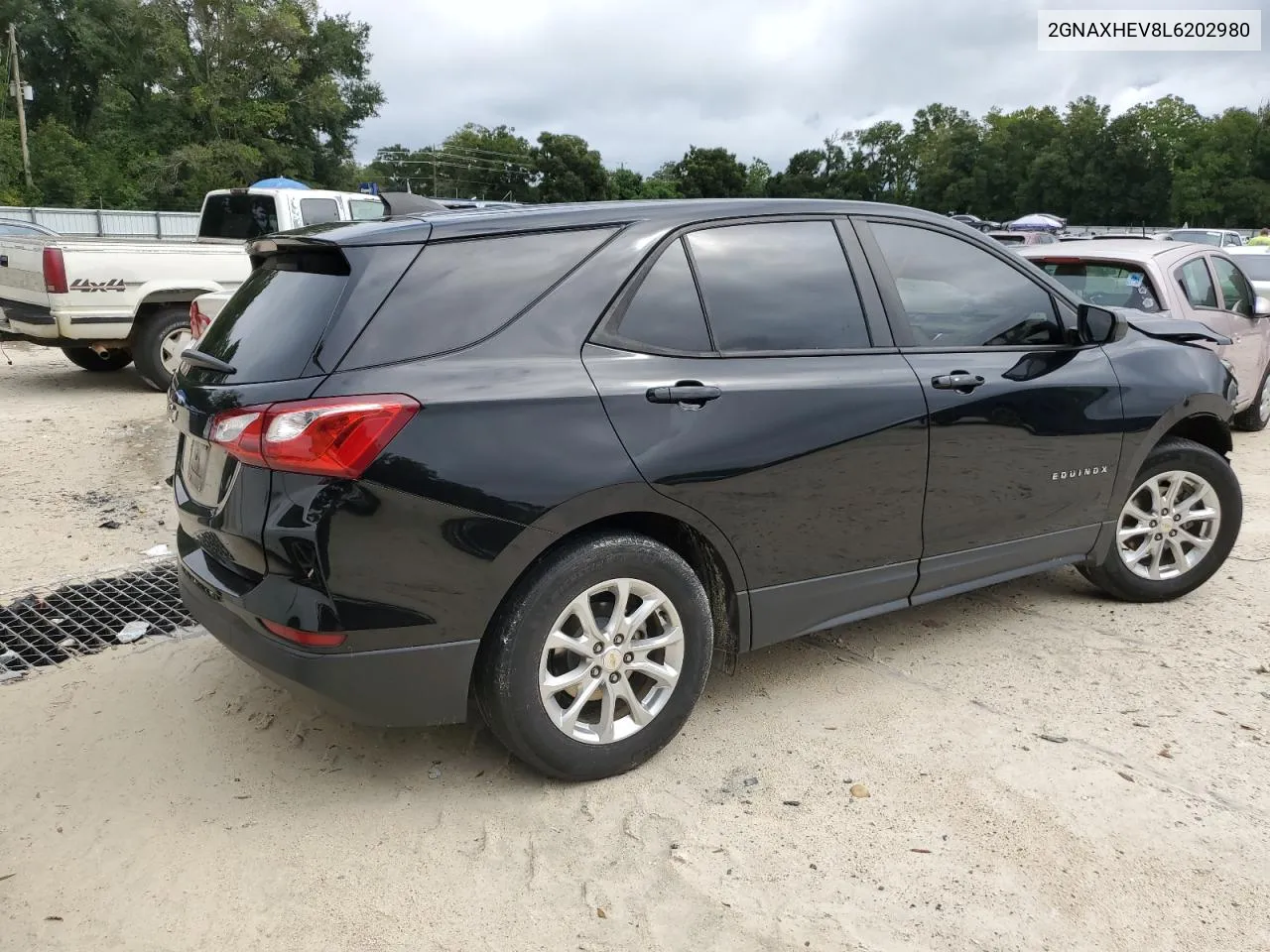 2020 Chevrolet Equinox Ls VIN: 2GNAXHEV8L6202980 Lot: 71051684