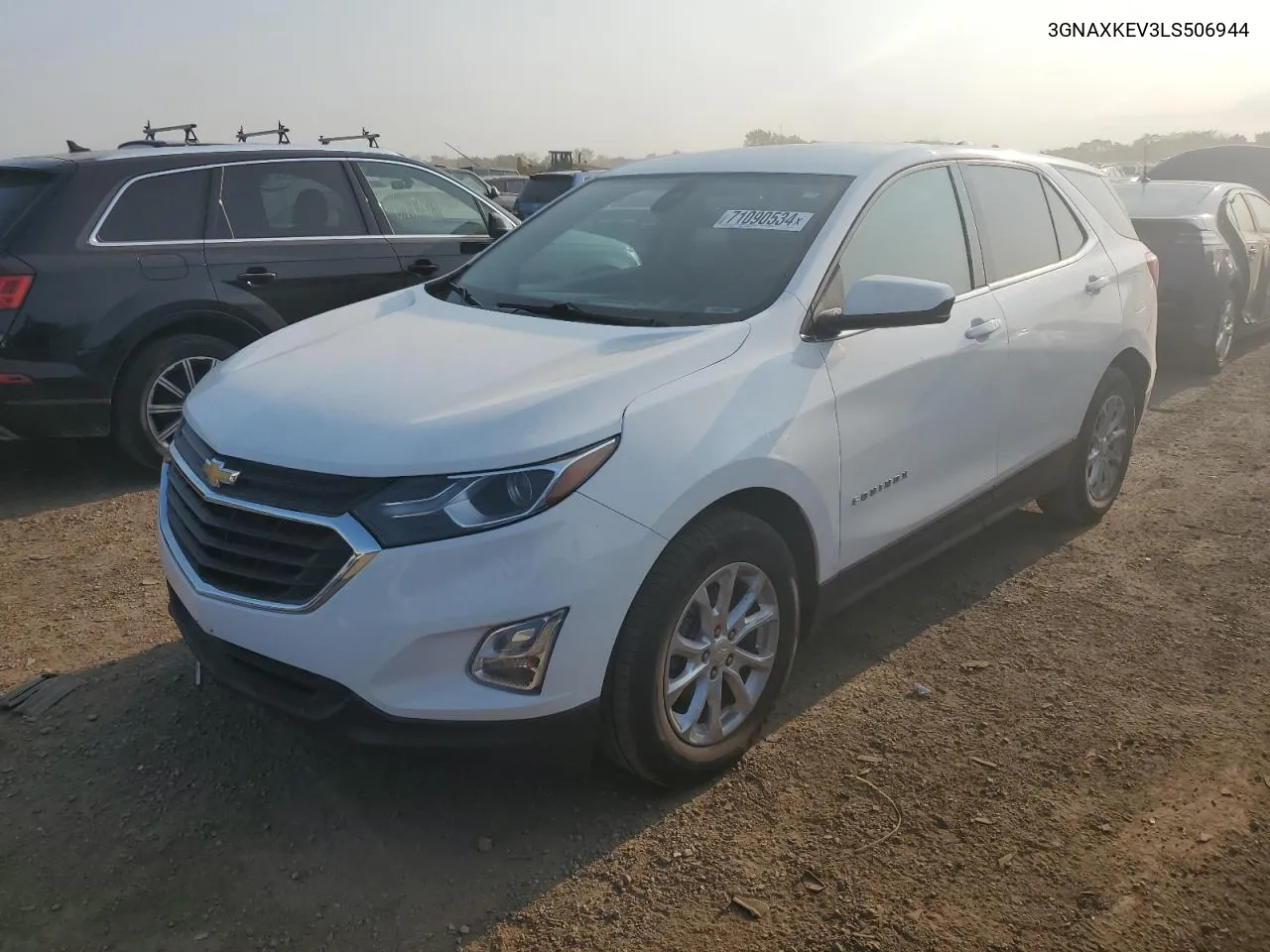 2020 Chevrolet Equinox Lt VIN: 3GNAXKEV3LS506944 Lot: 71090534